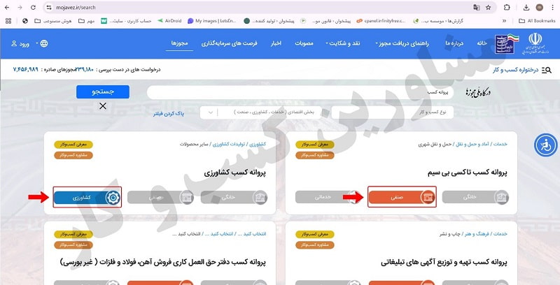 نحوه ثبت‌ نام پروانه کسب